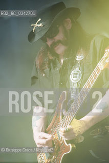 Lemmy Kilmister Motorhead ©Giuseppe Craca/Rosebud2