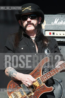 Lemmy Kilmister Motorhead ©Giuseppe Craca/Rosebud2