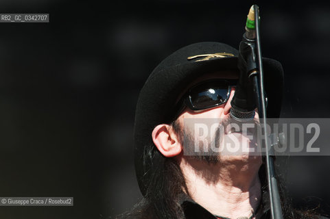 Lemmy Kilmister Motorhead ©Giuseppe Craca/Rosebud2