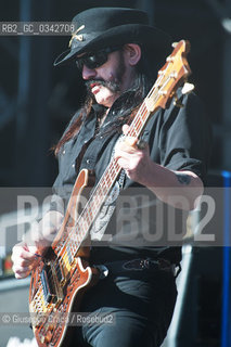 Lemmy Kilmister Motorhead ©Giuseppe Craca/Rosebud2