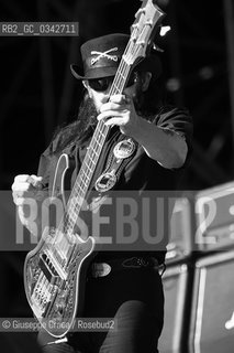 Lemmy Kilmister Motorhead ©Giuseppe Craca/Rosebud2