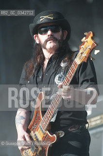 Lemmy Kilmister Motorhead ©Giuseppe Craca/Rosebud2