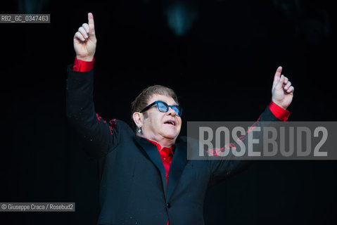 Elton John live in Piazzola sul Brenta Postepay Sound 2016 ©Giuseppe Craca/Rosebud2