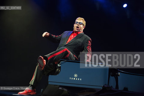 Elton John live in Piazzola sul Brenta Postepay Sound 2016 ©Giuseppe Craca/Rosebud2