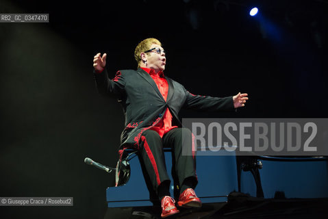 Elton John live in Piazzola sul Brenta Postepay Sound 2016 ©Giuseppe Craca/Rosebud2