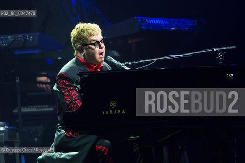 Elton John live in Piazzola sul Brenta Postepay Sound 2016 ©Giuseppe Craca/Rosebud2