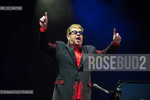 Elton John live in Piazzola sul Brenta Postepay Sound 2016 ©Giuseppe Craca/Rosebud2