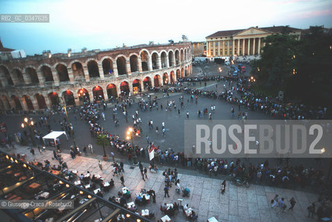 David Gilmour live in Arena di Verona 2015 ©Giuseppe Craca/Rosebud2