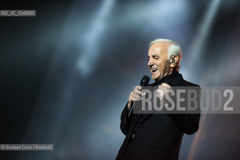 Charles Aznavour live in Arena di verona 14/09/2016 ©Giuseppe Craca/Rosebud2