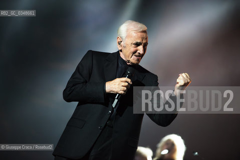 Charles Aznavour live in Arena di verona 14/09/2016 ©Giuseppe Craca/Rosebud2