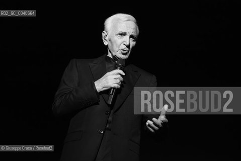 Charles Aznavour live in Arena di verona 14/09/2016 ©Giuseppe Craca/Rosebud2