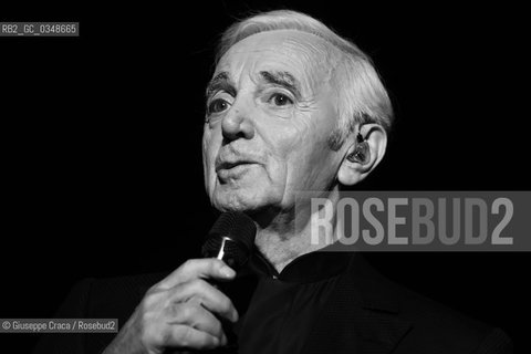 Charles Aznavour live in Arena di verona 14/09/2016 ©Giuseppe Craca/Rosebud2