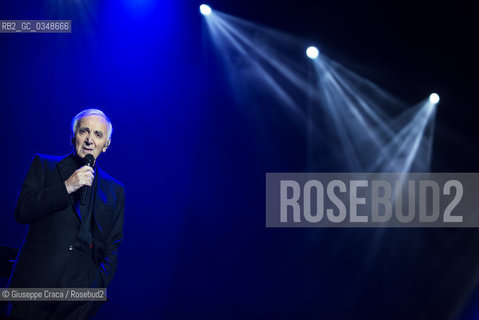 Charles Aznavour live in Arena di verona 14/09/2016 ©Giuseppe Craca/Rosebud2