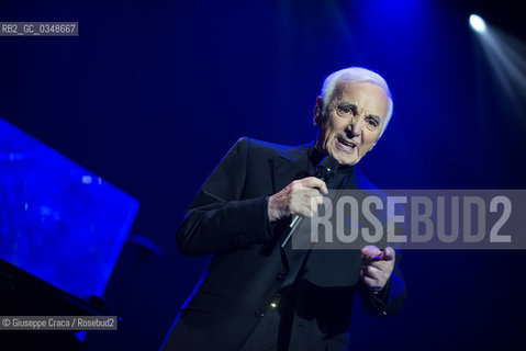 Charles Aznavour live in Arena di verona 14/09/2016 ©Giuseppe Craca/Rosebud2