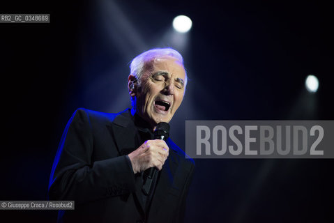 Charles Aznavour live in Arena di verona 14/09/2016 ©Giuseppe Craca/Rosebud2