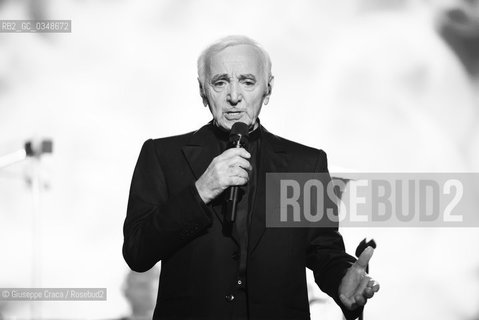 Charles Aznavour live in Arena di verona 14/09/2016 ©Giuseppe Craca/Rosebud2