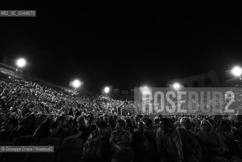 Charles Aznavour live in Arena di verona 14/09/2016 ©Giuseppe Craca/Rosebud2