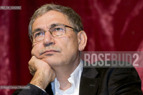 Torino, 30/11/2015 writer Orhan Pamuk presents his new book in Turin ©Nicolò Campo/Rosebud2