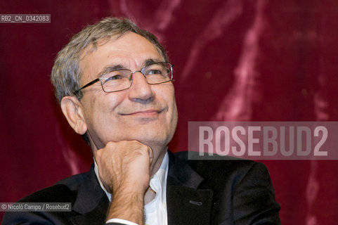 Torino, 30/11/2015 writer Orhan Pamuk presents his new book in Turin ©Nicolò Campo/Rosebud2