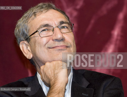 Torino, 30/11/2015 writer Orhan Pamuk presents his new book in Turin ©Nicolò Campo/Rosebud2