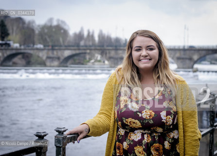 Anna Todd poses for  a photo during the presentation of her latest book Before. Anna Todd posa per una foto durante la presentazione del suo ultimo libro Before. ©Nicolò Campo/Rosebud2