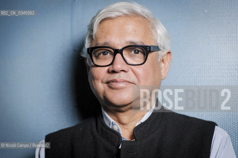 Amitav Ghosh poses for a photo during the XXIX International Book Fair in Turin ©Nicolò Campo/Rosebud2