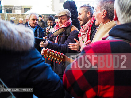 Milano 14-12-2019 - Catena Muiscale in riocrdo di Pino Pinelli e Pietro Valpreda ©Alberto Roveri/Rosebud2