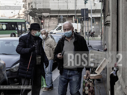 Milano 28 Marzo 2020 - Il tempi del Corona Virus. ©Alberto Roveri/Rosebud2