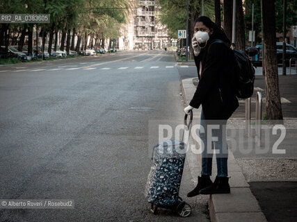 Milano - Domenica 5 Aprile 2020 - La città ai tempi del Corona Virus ©Alberto Roveri/Rosebud2