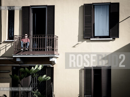 Milano, Venerdì 10 Aprile 2020  - La città ai tempi del Corona Virus ©Alberto Roveri/Rosebud2