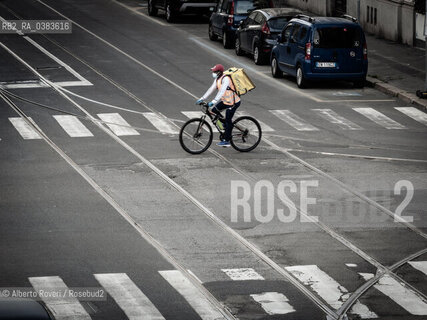 Milano, Venerdì 10 Aprile 2020  - La città ai tempi del Corona Virus ©Alberto Roveri/Rosebud2