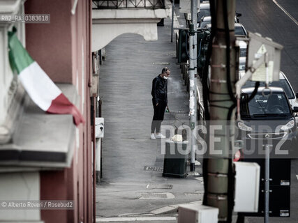 Milano, Venerdì 10 Aprile 2020  - La città ai tempi del Corona Virus ©Alberto Roveri/Rosebud2