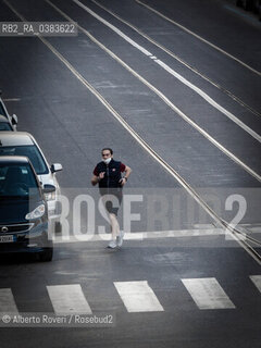 Milano, Venerdì 10 Aprile 2020 - La città ai tempi del Corona Virus ©Alberto Roveri/Rosebud2