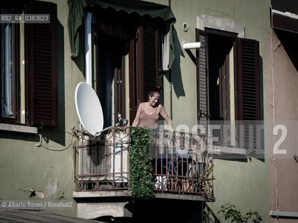 Milano, Venerdì 10 Aprile 2020  - La città ai tempi del Corona Virus ©Alberto Roveri/Rosebud2