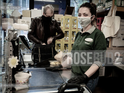 Milano, Mercoledì 15 Aprile 2020  - La città ai tempi del Corona Virus ©Alberto Roveri/Rosebud2