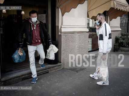 Milano, Mercoledì 15 Aprile 2020  - La città ai tempi del Corona Virus ©Alberto Roveri/Rosebud2