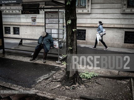 Milano, Martedì 21 Aprile 2020  - La città ai tempi del Corona Virus ©Alberto Roveri/Rosebud2