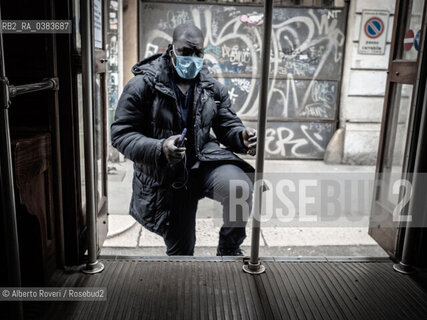 Milano, Martedì 21 Aprile 2020  - La città ai tempi del Corona Virus ©Alberto Roveri/Rosebud2