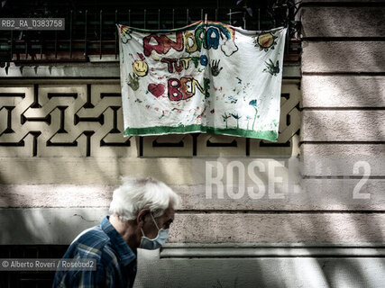 Milano, Domenica 3 Maggio 2020  - La città ai tempi del Corona Virus ©Alberto Roveri/Rosebud2