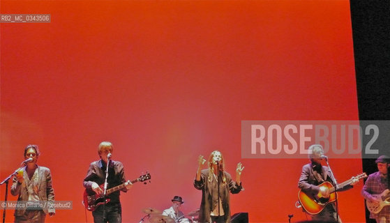 American singer-songwriter Patti Smith in concert in Monte Carlo Salle Garnier   in 2012, la cantante americana Patti Smith in concerto alla Salle  Garnier di Monte Carlo nel 2012 ©Monica Cillario/Rosebud2