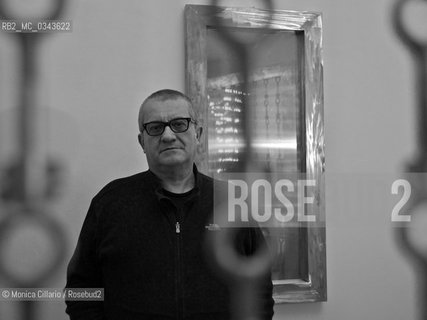 Giovanni Albanese in his studio in Rome in 2013- Giovanni Albanese a Roma nel suo studio nel 2013 ©Monica Cillario/Rosebud2