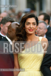 Amal Clooney al 69° Festival Internazionale del cinema di Cannes, maggio 2016. Amal Clooney at 69th Cannes Annual Film Festival, may 2016 ©Monica Cillario/Rosebud2