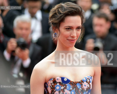 Rebecca Hall sul red carpet della 69esima edizione del Festival di Cannes per il film Il Grande Gigante Buono diretto da Steven Spielberg, maggio 2016. Rebecca Hall on red carpet of 69th Cannes Film Festival; she is on the cast of The BFG directed by Steven Spielberg, may 2016 ©Monica Cillario/Rosebud2