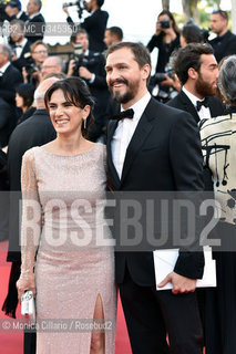 Maya Sansa e Fabrice Scott  alla prima di Mal de Pierres alla 69esima edizione del Festival del Cinema di cannes, maggio 2016. Maya Sansa and Fabrice Scott attend the From The Land Of The Moon (Mal De Pierres) premiere during the 69th annual Cannes Film Festival  on May 15, 2016. ©Monica Cillario/Rosebud2