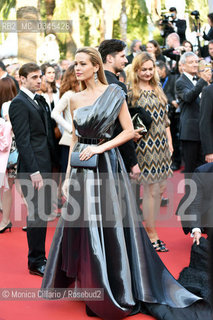 La modella Petra Nemcova sul red carpet per la premiere di Julieta alla 69esima edizione del Festival del Cinema di Cannes, maggio 2016.  Model Petra Nemcova attends the Julieta premiere during the 69th annual Cannes Film Festival at the Palais des Festivals on May 17, 2016 ©Monica Cillario/Rosebud2