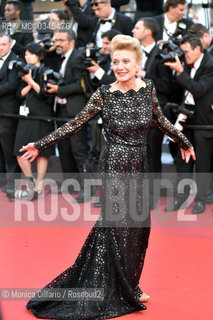 Lattrice spagnolaMarisa Paredes sul red carpet della 69esima edizione del Festival del Cinema di Cannes per la premiere del film Julieta al Palais des Festivals, maggio 2016.  Marisa Paredes attends the Julieta premiere during the 69th annual Cannes Film Festival at the Palais des Festivals on May 17, 2016 in Cannes ©Monica Cillario/Rosebud2