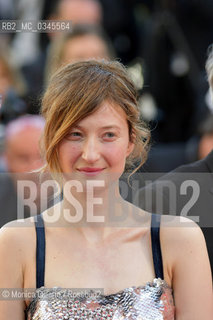 Alba Rohrwacher sul red carpet del Palais des Festivals per la premiere di The Last Face durante la 69esima edizione del Festival del Cinema di Cannes, maggio 2016.  Alba Rohrwacher attends  The Last Face Premiere during the 69th annual Cannes Film Festival at the Palais des Festivals on May 20, 2016 in Cannes. ©Monica Cillario/Rosebud2