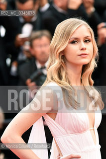 Lattrice Erin Moriarty  alla cerimonia di chiusura della 69esima edizione del Festival del Cinema di cannes, maggio 2016. Actress Erin Moriarty attends the closing ceremony of the 69th annual Cannes Film Festival at the Palais des Festivals on May 22, 2016 in Cannes ©Monica Cillario/Rosebud2