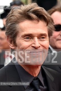 Willem Dafoe  alla cerimonia di chiusura della 69esima edizione del Festival del Cinema di Cannes, maggio 2016. Actor Willem Dafoe  attends the closing ceremony of the 69th annual Cannes Film Festival at the Palais des Festivals on May 22, 2016 . ©Monica Cillario/Rosebud2