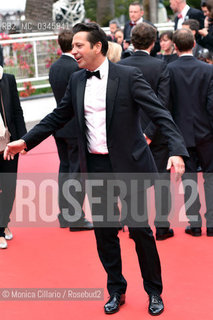 Laurent Gerra al Palais des Festivals per la cerimonia di chiusura della 69esima edizione del Festival del Cinema di Cannes, maggio 2016. Laurent Gerra attends the Closing Ceremony of the 69th annual Cannes Film Festival at the Palais des Festivals on May 22, 2016 in Cannes. ©Monica Cillario/Rosebud2